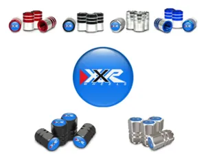 XXR Tire Valve Covers for Cars Domed Design
